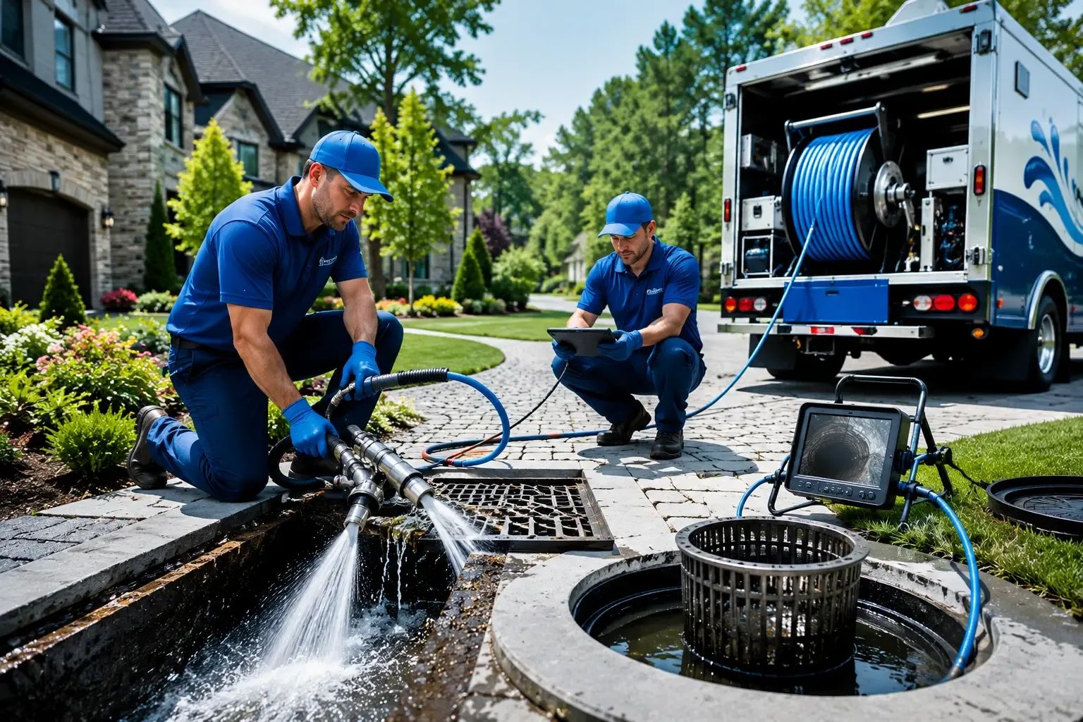 Local outdoor drain cleaning professionals in Crown Point, NY